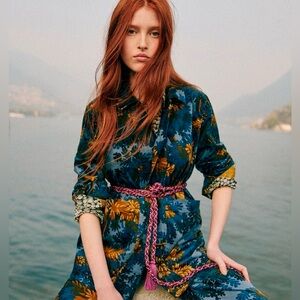 Sézane x Inouie Editions Belt purple multicoloured